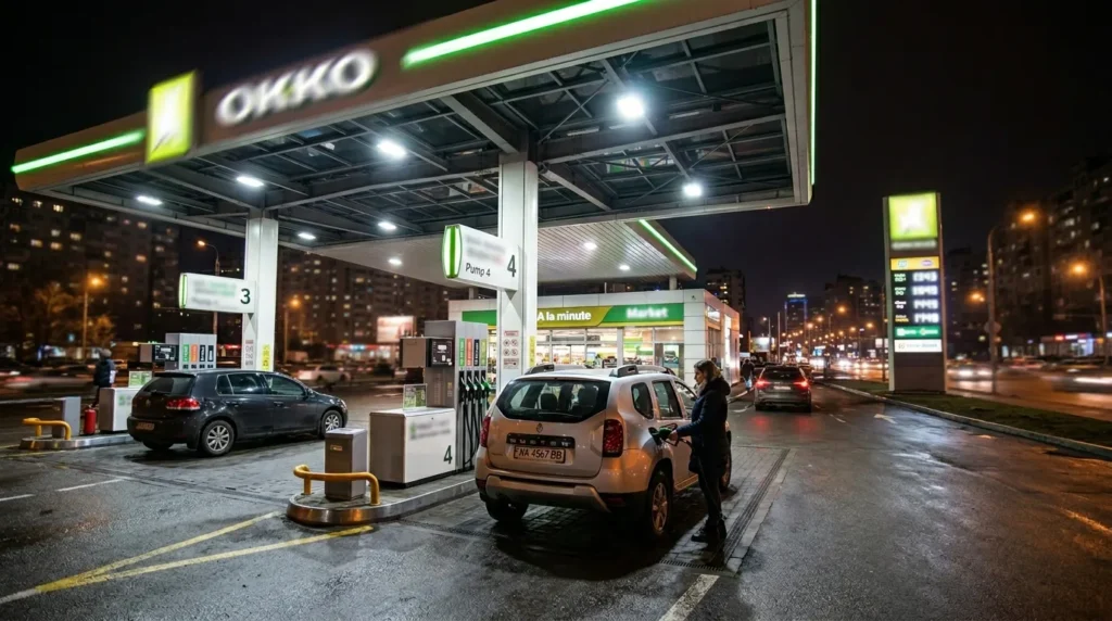 вибір АЗС в Україні для економії на бензині — якість пального ОККО WOG