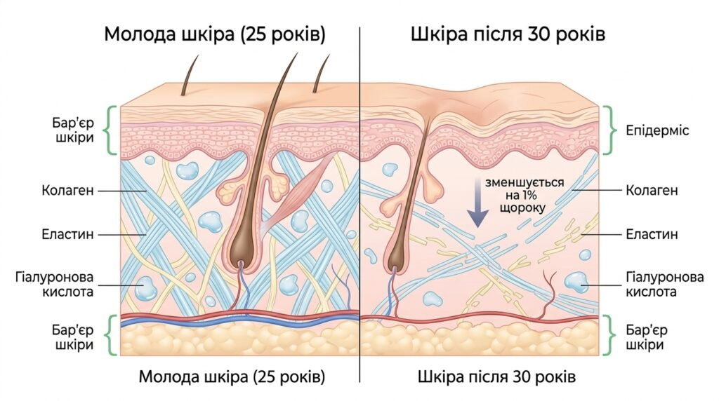 Ключові інгредієнти, які реально працюють після 30