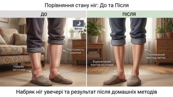 Як позбутися набряків на ногах вдома швидко: 8 ефективних способів + причини та профілактика